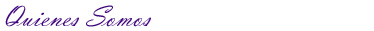 Quiénes somos
